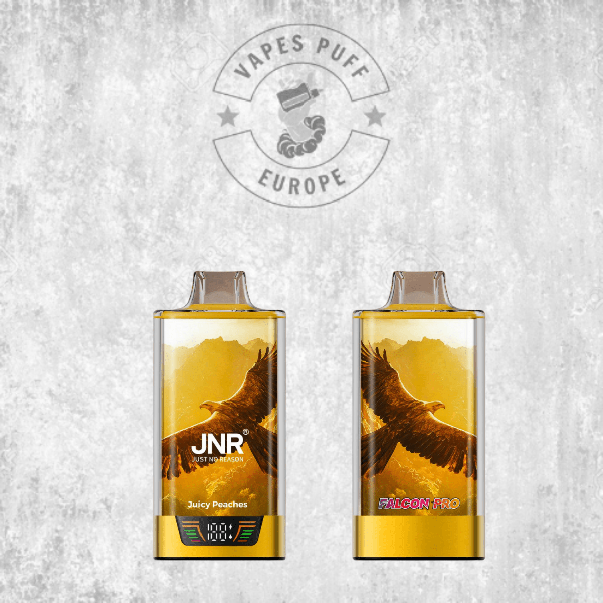 Puff JNR Falcon Pro 28K Juicy Peaches Cigarette électronique jetable VapesPuffEurope