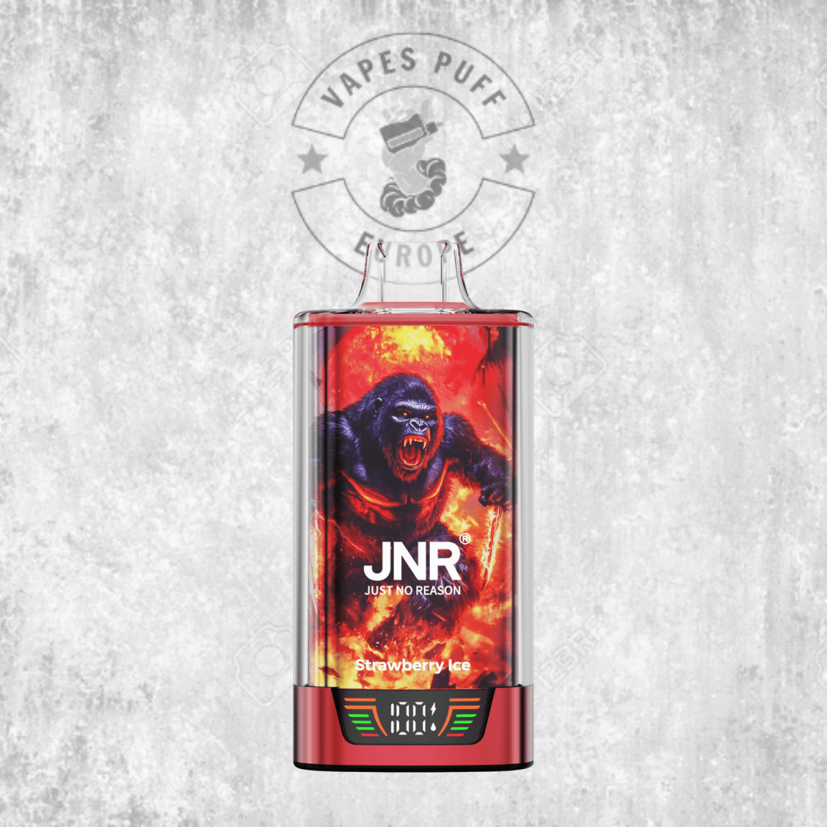 Puff JNR Rage Gorilla 55K Strawberry Ice Cigarette électronique jetable VapesPuffEurope