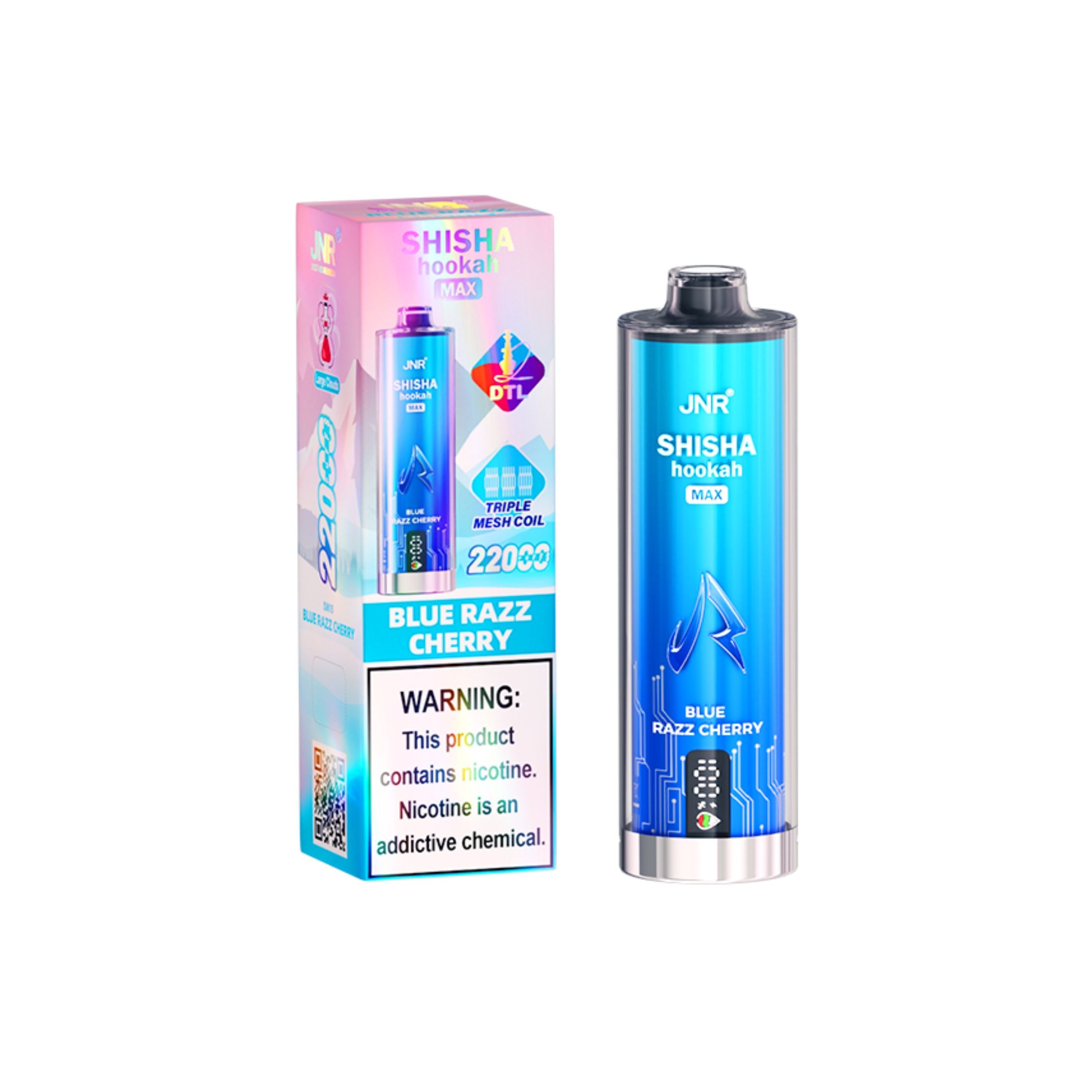JNR - Shisha Hookah Max - Wegwerp Vape - 2% Nicotine - 22K