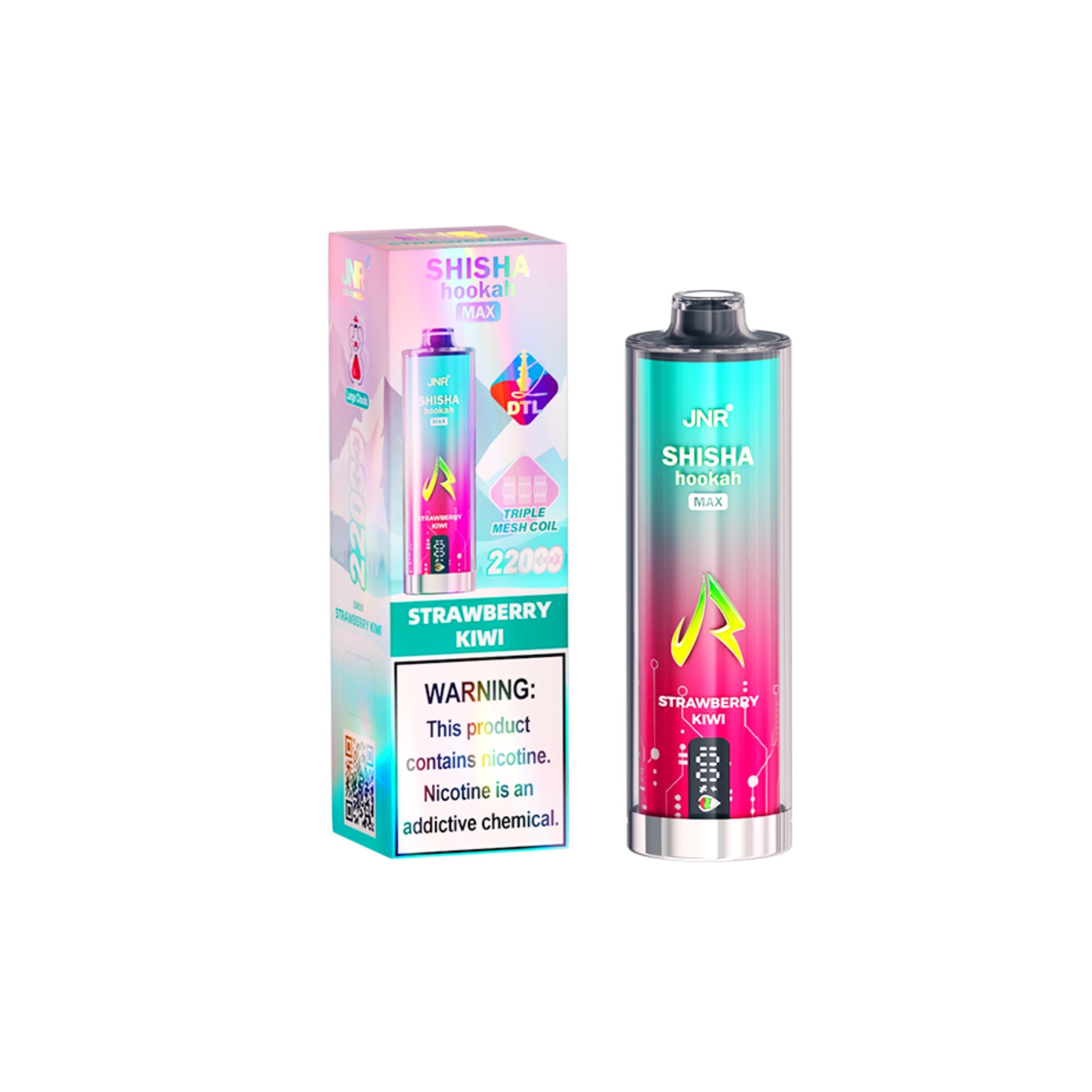 JNR - Shisha Hookah Max - Wegwerp Vape - 2% Nicotine - 22K