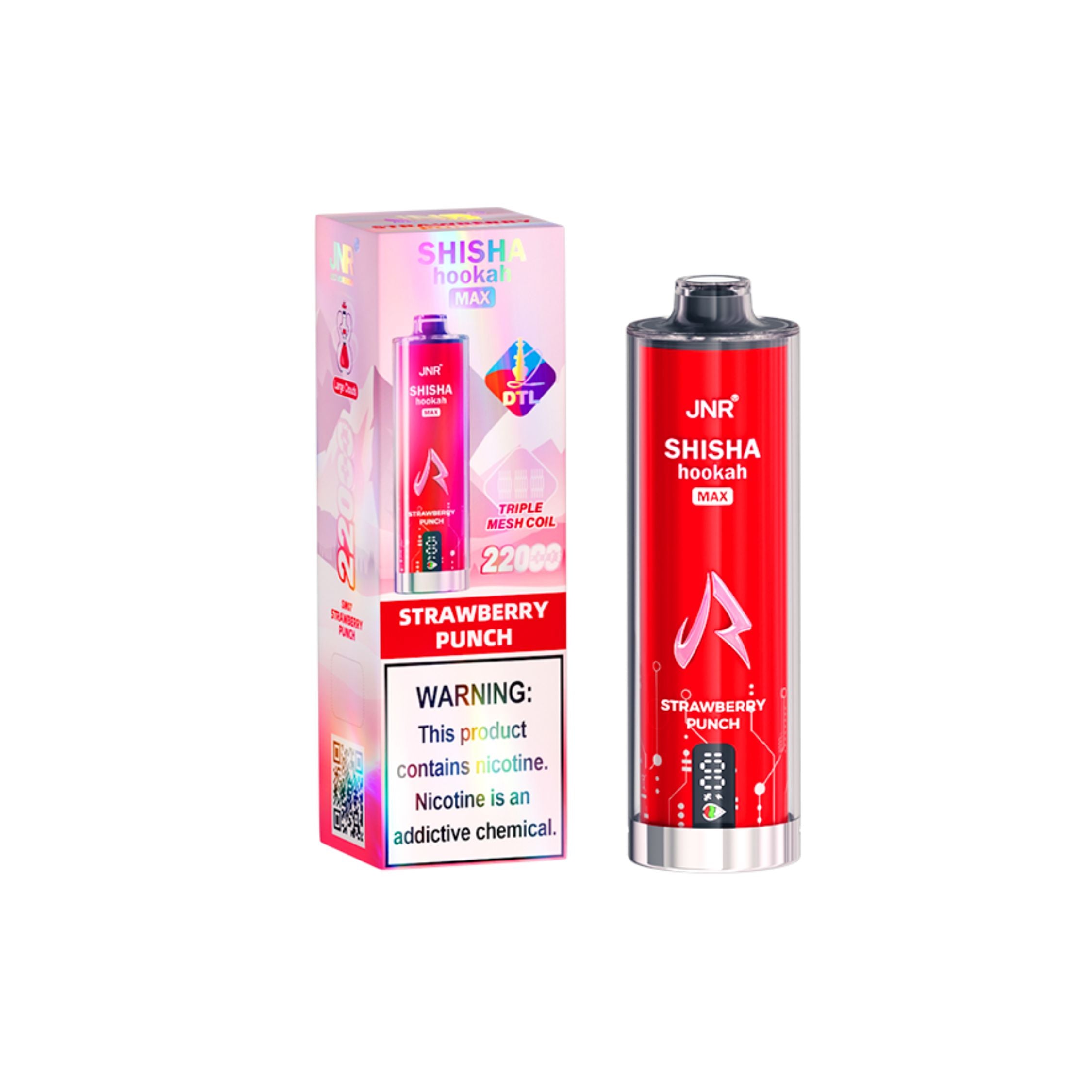 JNR - Shisha Hookah Max - Wegwerp Vape - 2% Nicotine - 22K