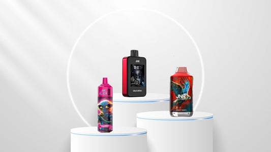 Comparatif des modèles JNR Alien 10K, MediaMax 40K et Falcon 16K : Quelle puff choisir en 2025 ?