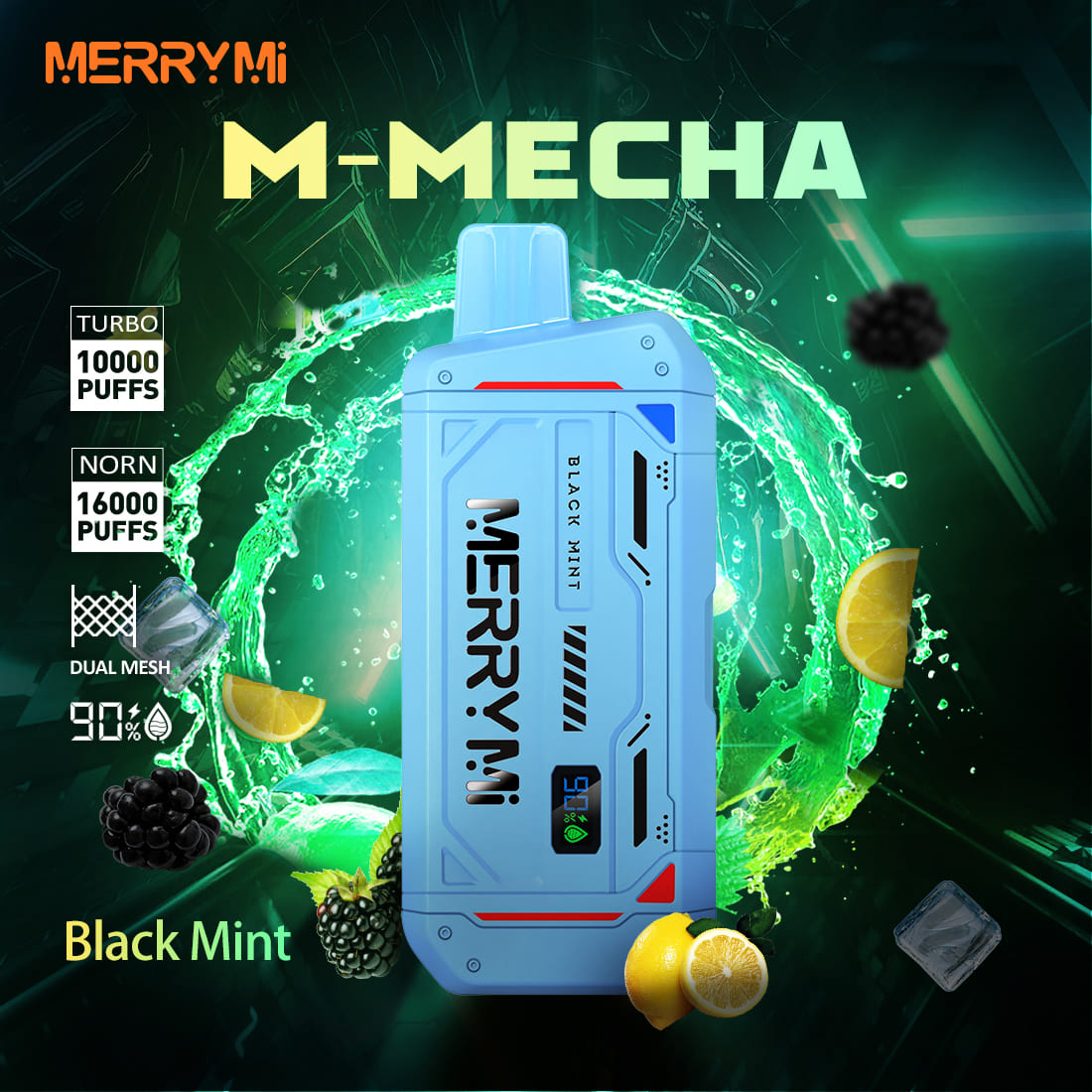 MerryMi - M-Mecha 16K - Puffs / Disposable Vape