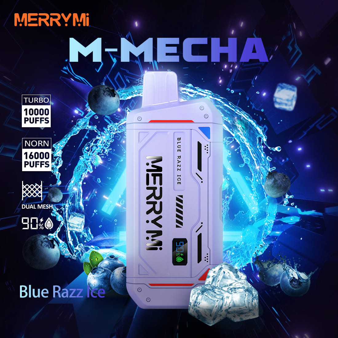 MerryMi - M-Mecha 16K - Puffs / Disposable Vape