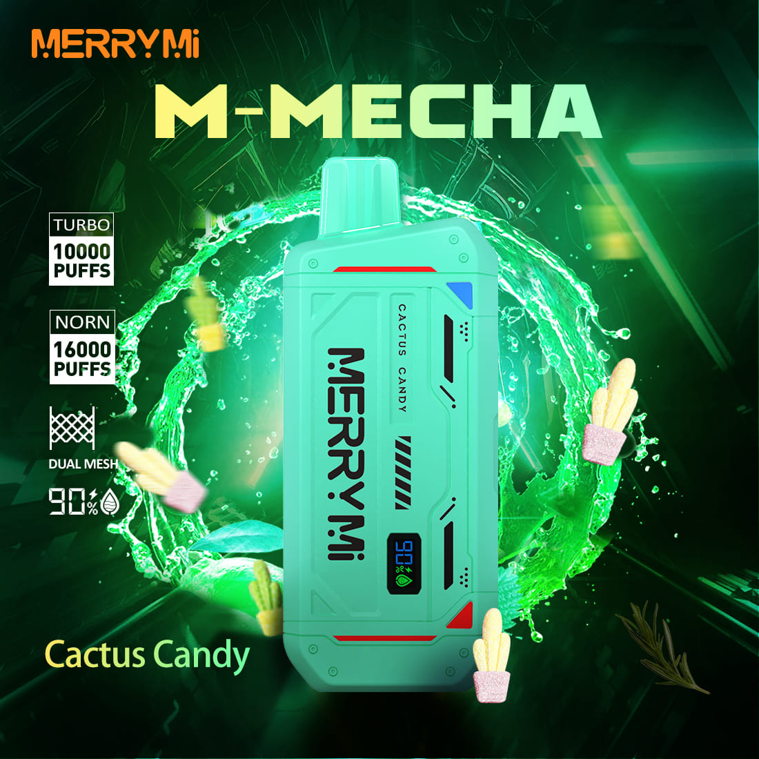 MerryMi - M-Mecha 16K - Puffs / Disposable Vape