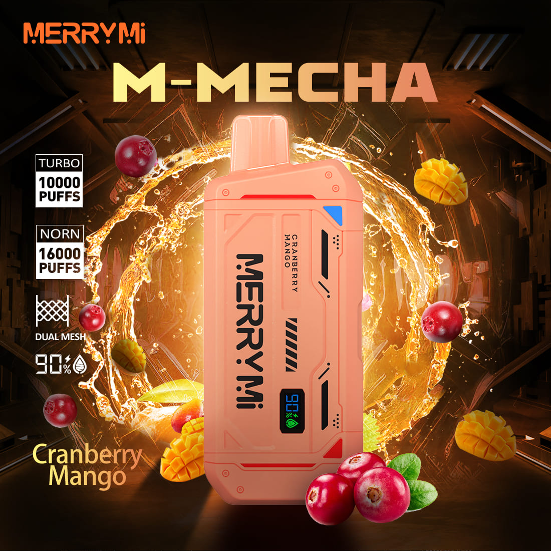 MerryMi - M-Mecha 16K - Puffs / Disposable Vape