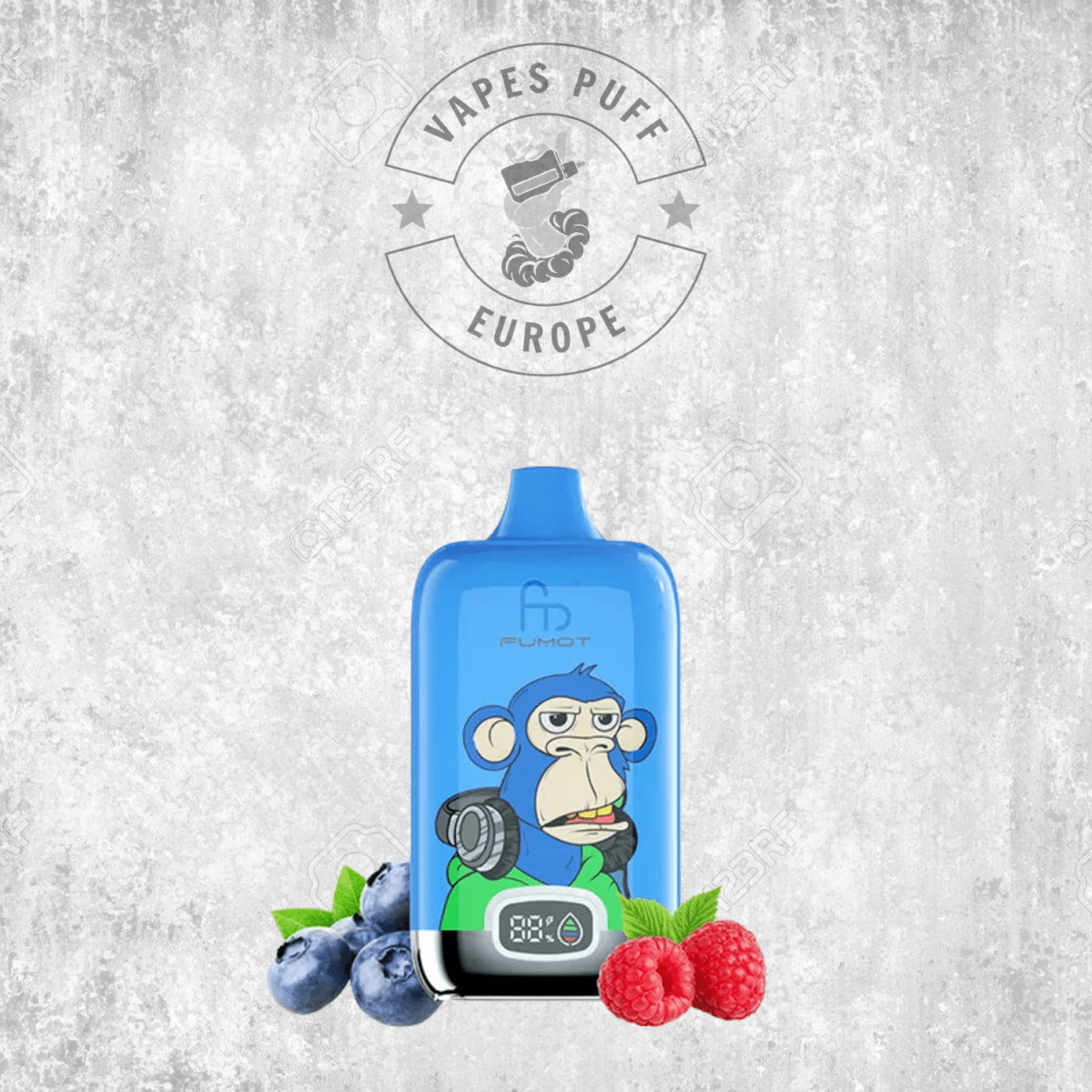 Puff Fumot Digital Box 12K Cigarette électronique jetable VapesPuffEurope