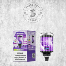 Puff JNR Mega Shisha Hookah 100K Grape Mint Cigarette électronique jetable VapesPuffEurope