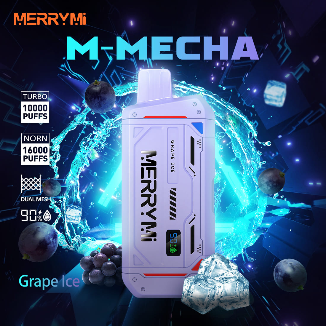 MerryMi - M-Mecha 16K - Puffs / Disposable Vape