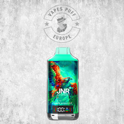 Puff JNR Falcon X 18K Sour Apple Ice Cigarette électronique jetable VapesPuffEurope