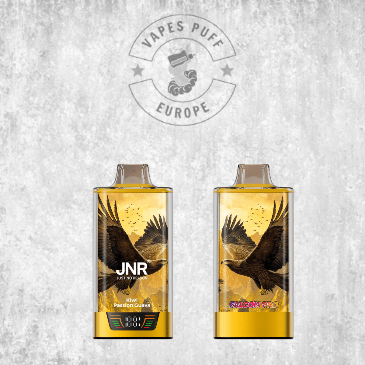 Puff JNR Falcon Pro 28K Kiwi Passion Guava Cigarette électronique jetable VapesPuffEurope