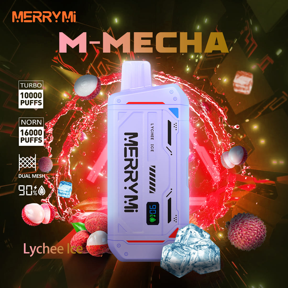 MerryMi - M-Mecha 16K - Puffs / Disposable Vape