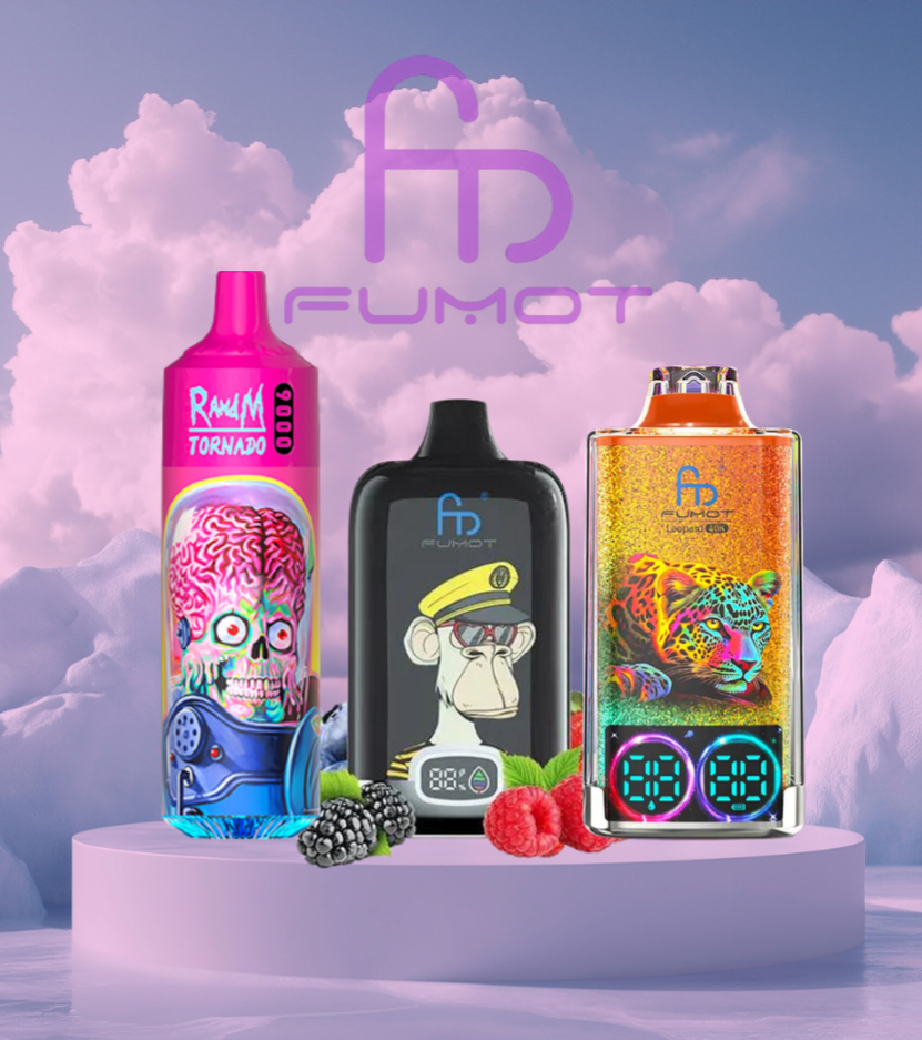 Puff Fumot RAndM 9K Digital Monkey Leopard 40K