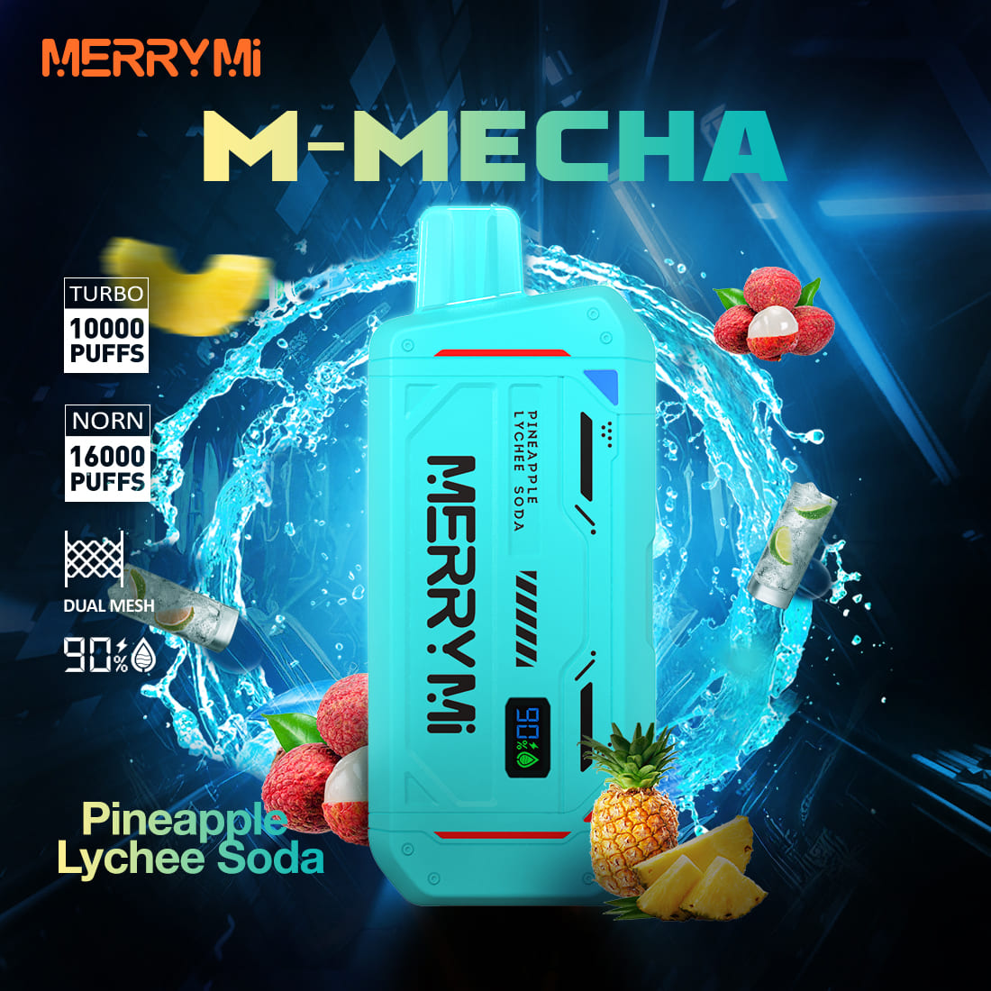 MerryMi - M-Mecha 16K - Puffs / Disposable Vape