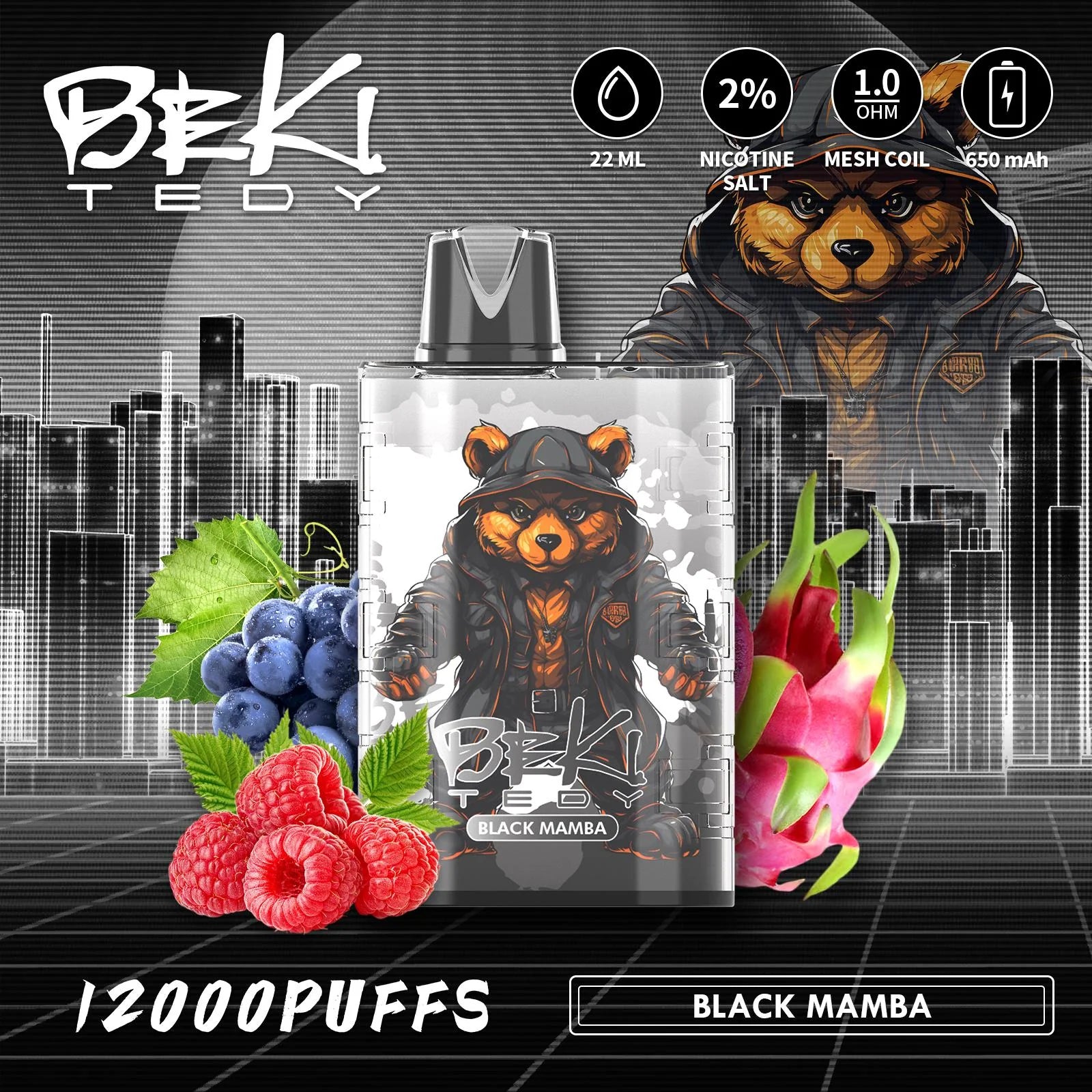 Beki - Tedy -  12K - Puffs / Disposable Vape