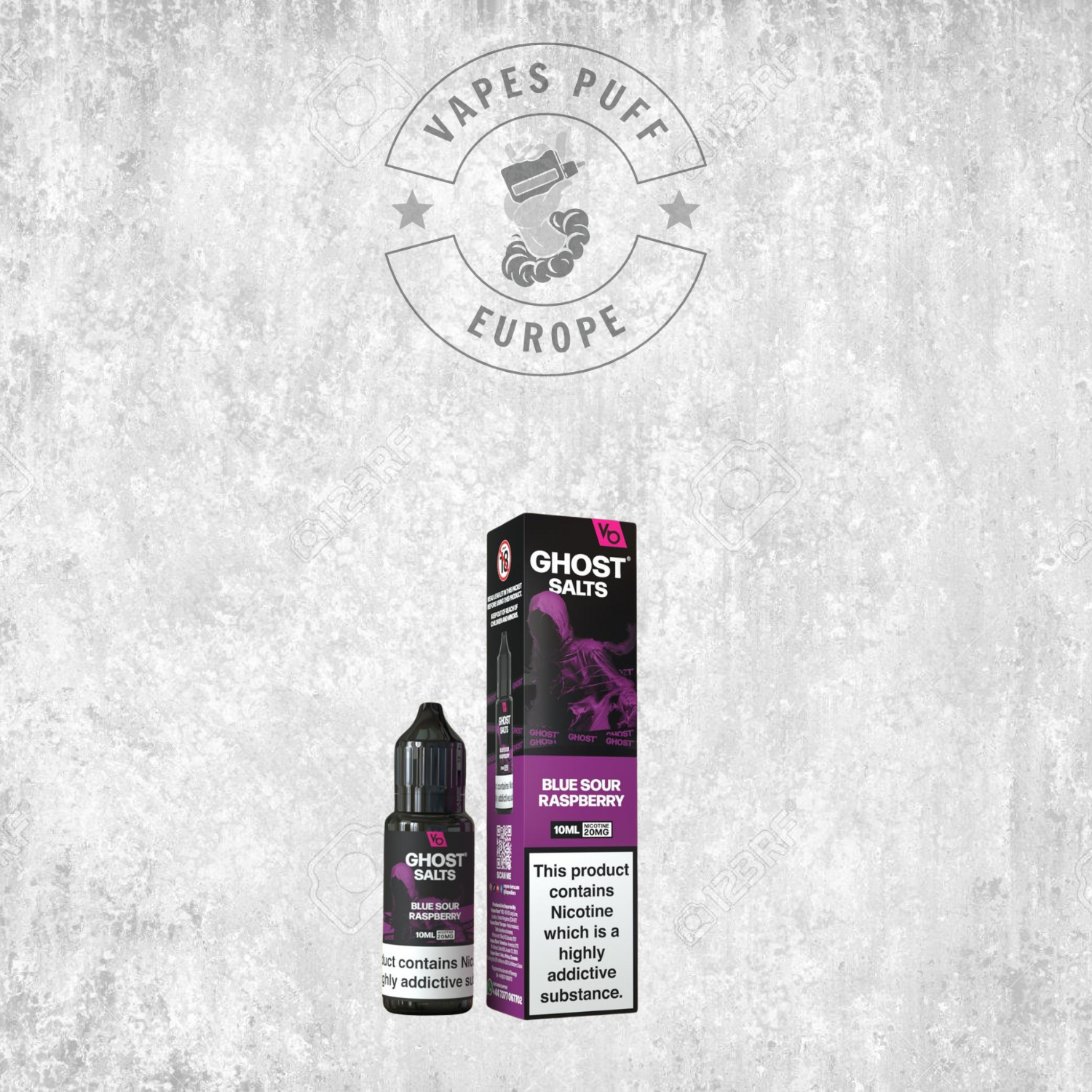 Ghost Salts 10ml - 2% de Nicotine  - E-Liquide Sel de Nicotine