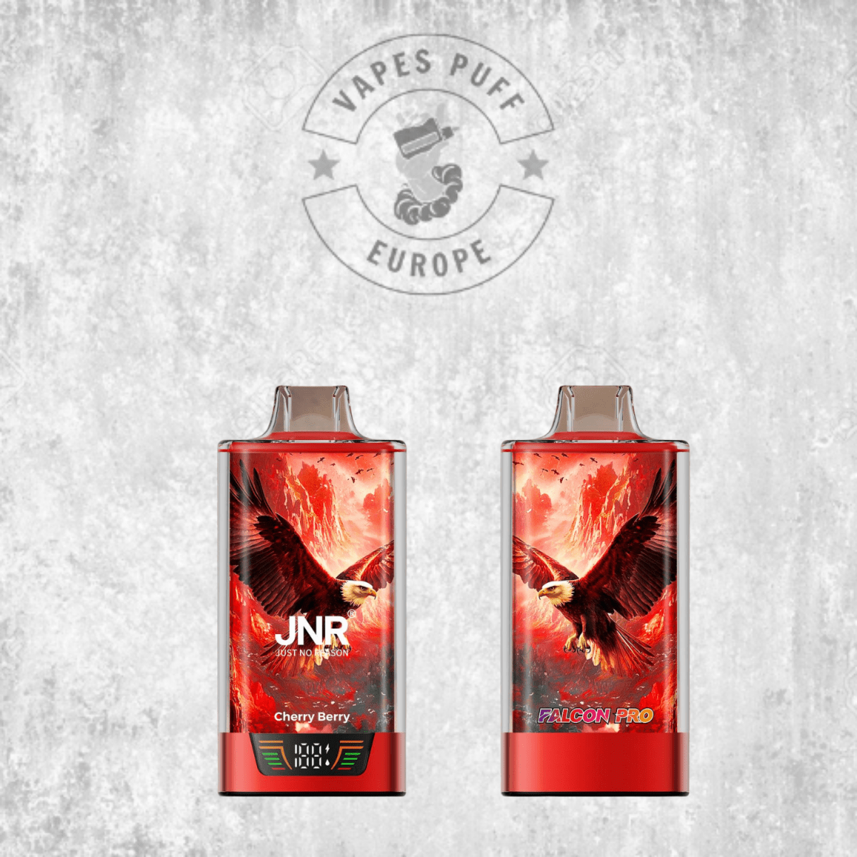 Puff JNR Falcon Pro 28K Cherry Berry Cigarette électronique jetable VapesPuffEurope