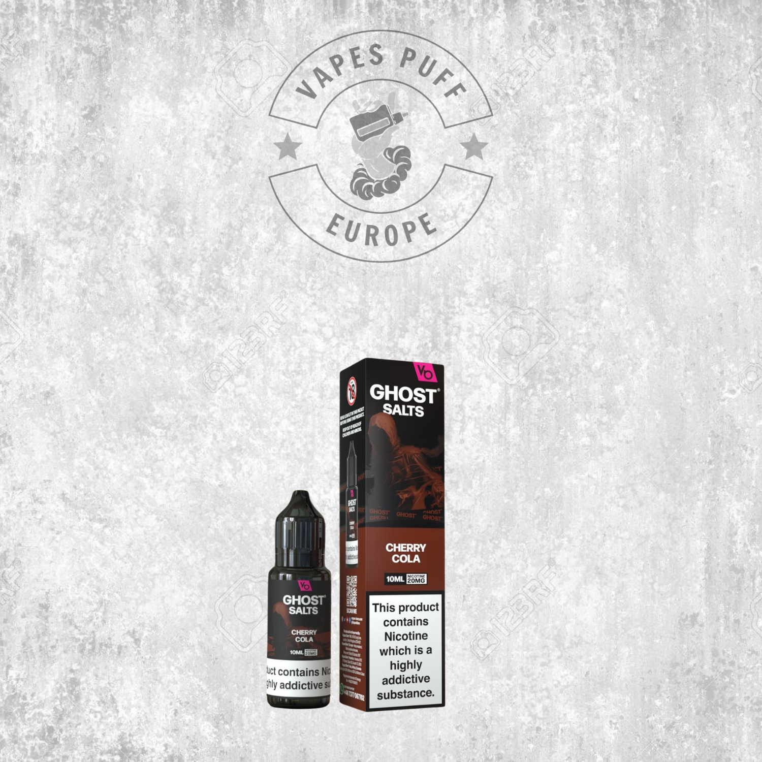 Ghost Salts 10ml - 2% de Nicotine  - E-Liquide Sel de Nicotine