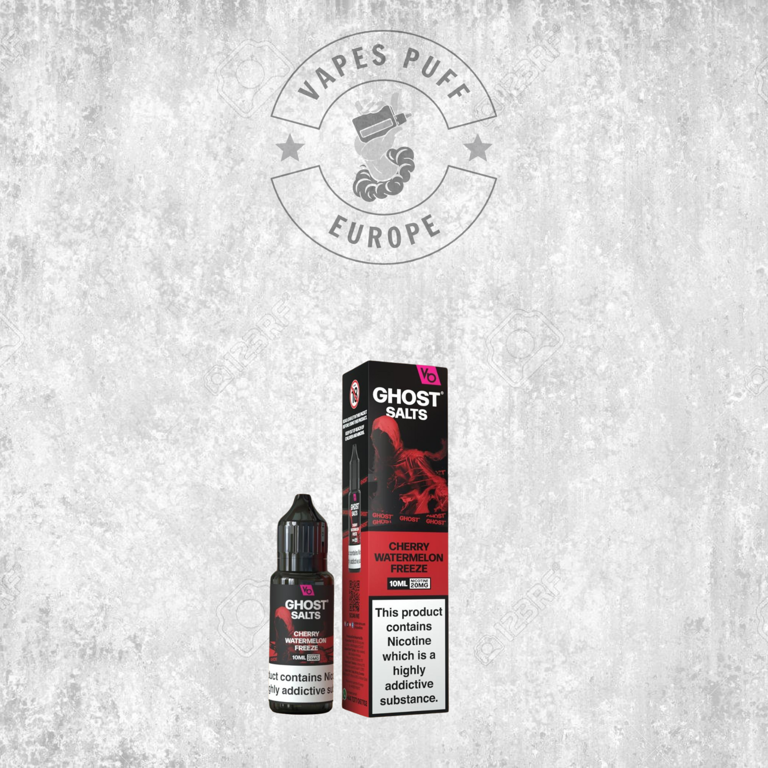 Ghost Salts 10ml - 2% de Nicotine  - E-Liquide Sel de Nicotine