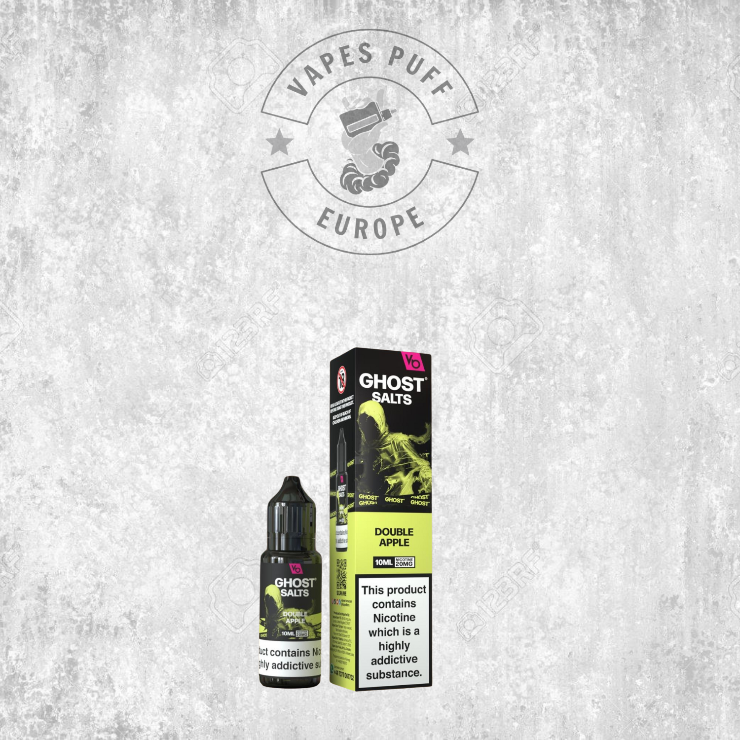 Ghost Salts 10ml - 2% de Nicotine  - E-Liquide Sel de Nicotine