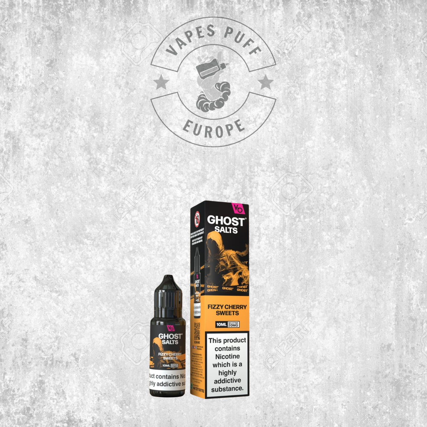 Ghost Salts 10ml - 2% de Nicotine  - E-Liquide Sel de Nicotine