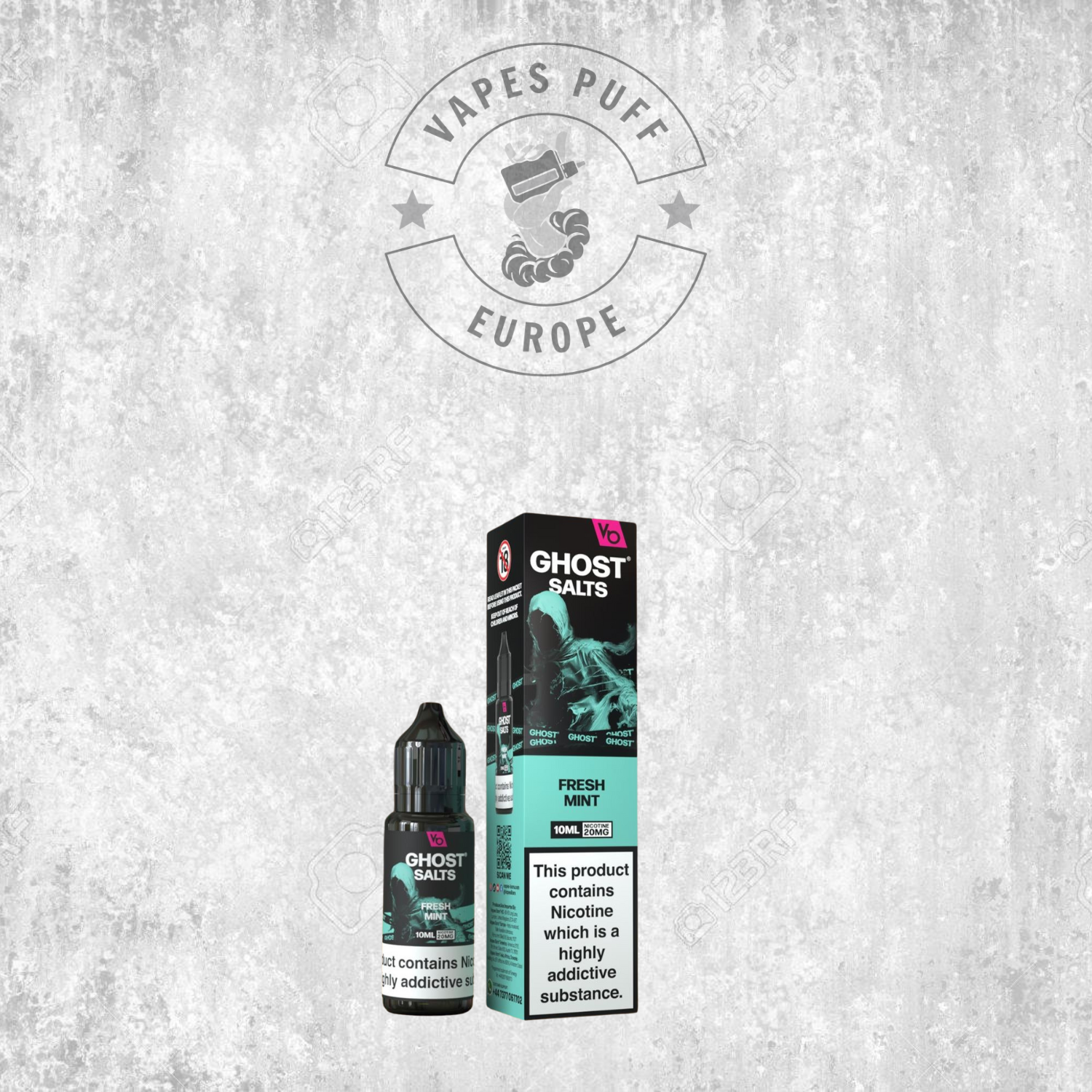 Ghost Salts 10ml - 2% de Nicotine  - E-Liquide Sel de Nicotine