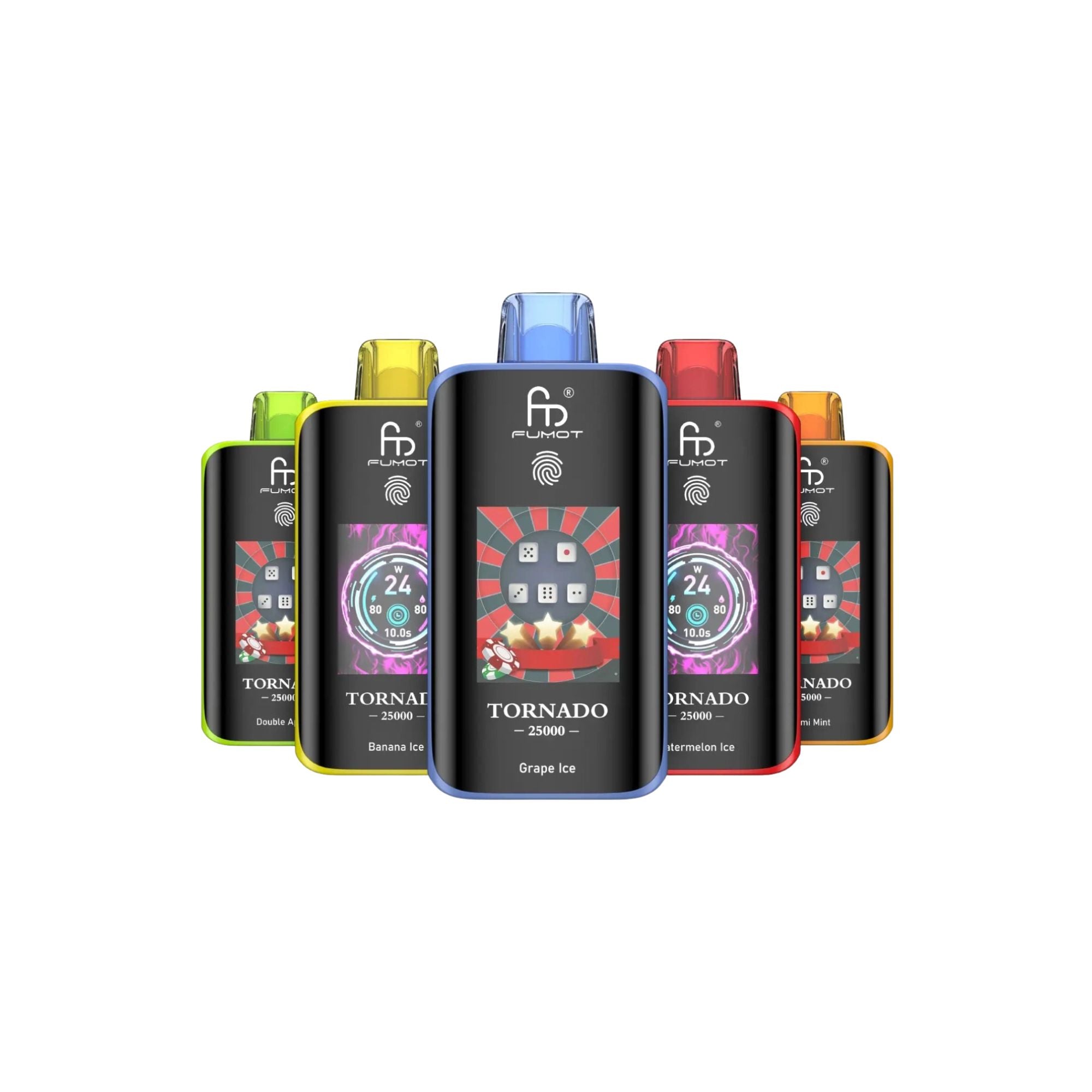 Fumot Tornado – 25.000 Puffs – Wegwerp Vape – 2% Nicotine