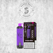 Puff Ghost Shisha 15K Grape Mint Cigarette électronique jetable 