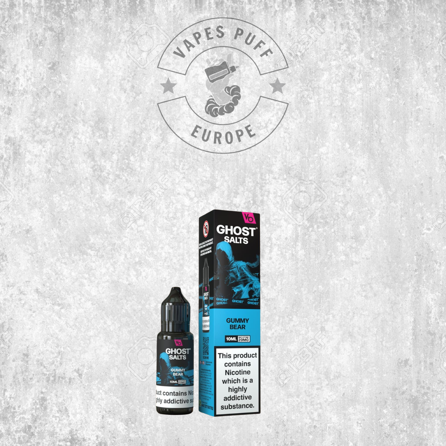 Ghost Salts 10ml - 2% de Nicotine  - E-Liquide Sel de Nicotine