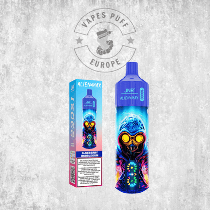 Puff JNR Alien Max 18K Blueberry Bubblegum Cigarette électronique jetable VapesPuffEurope