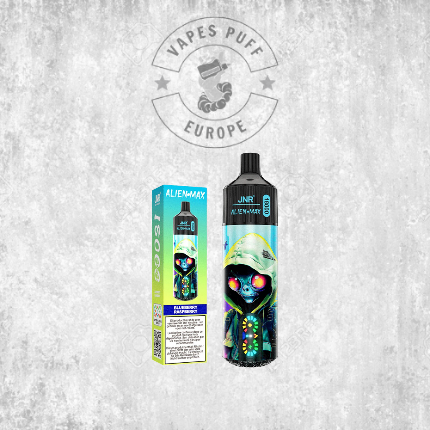 JNR - Alien Max - 18K - Puff Jetable / Disposable