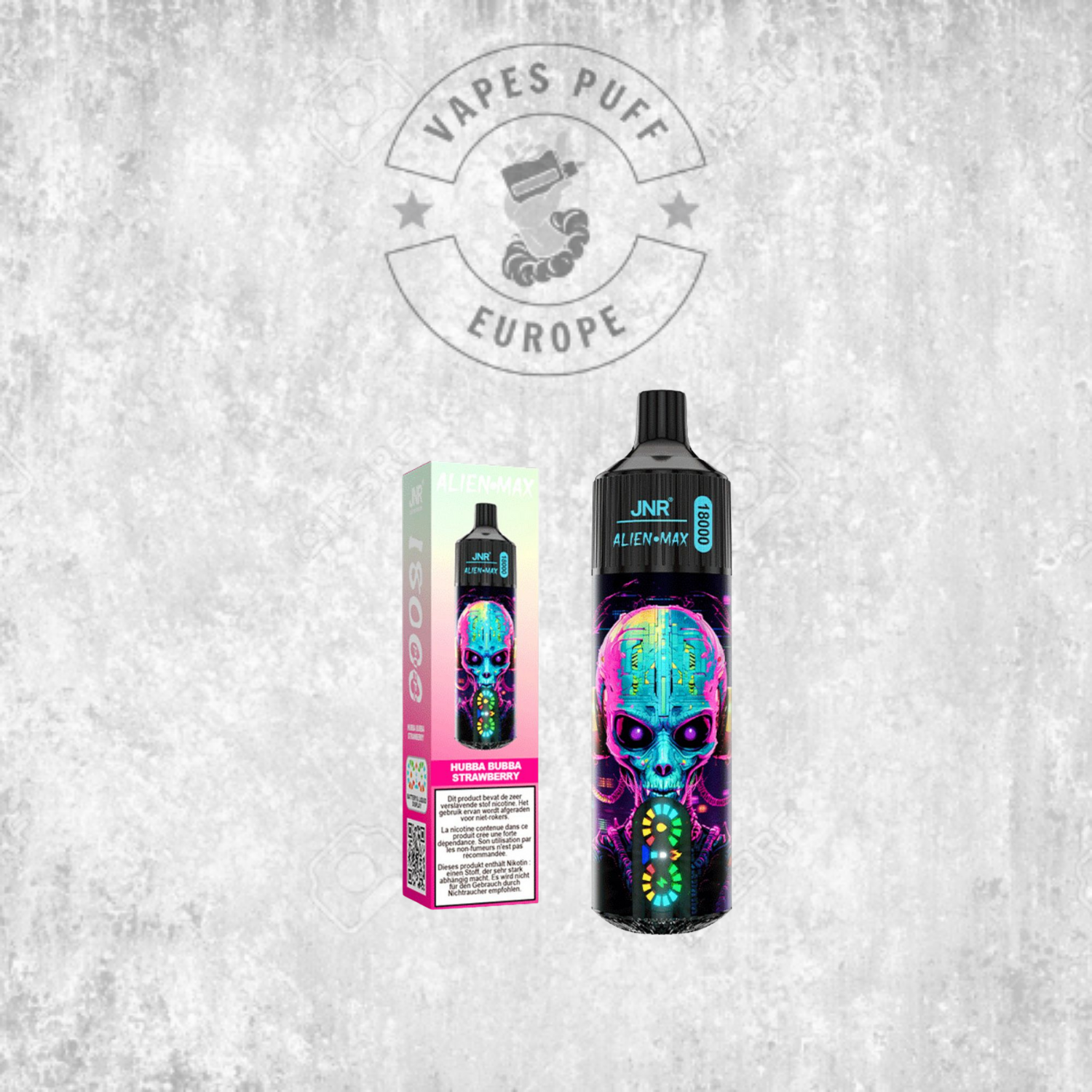 JNR - Alien Max - 18K - Puff Jetable / Disposable
