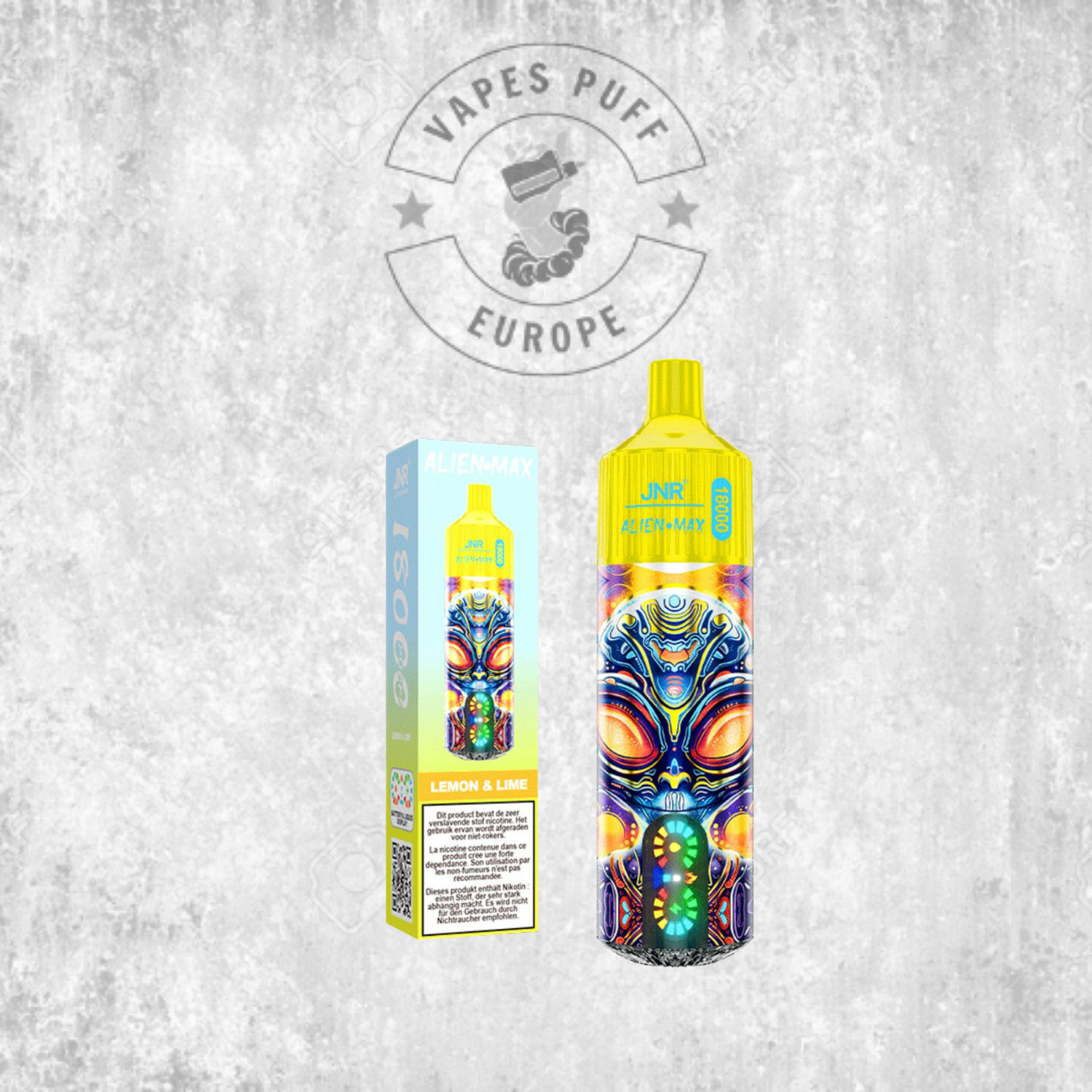 JNR - Alien Max - 18K - Puff Jetable / Disposable