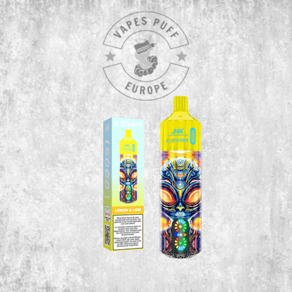 Puff JNR Alien Max 18K Lemon Lime Cigarette électronique jetable VapesPuffEurope