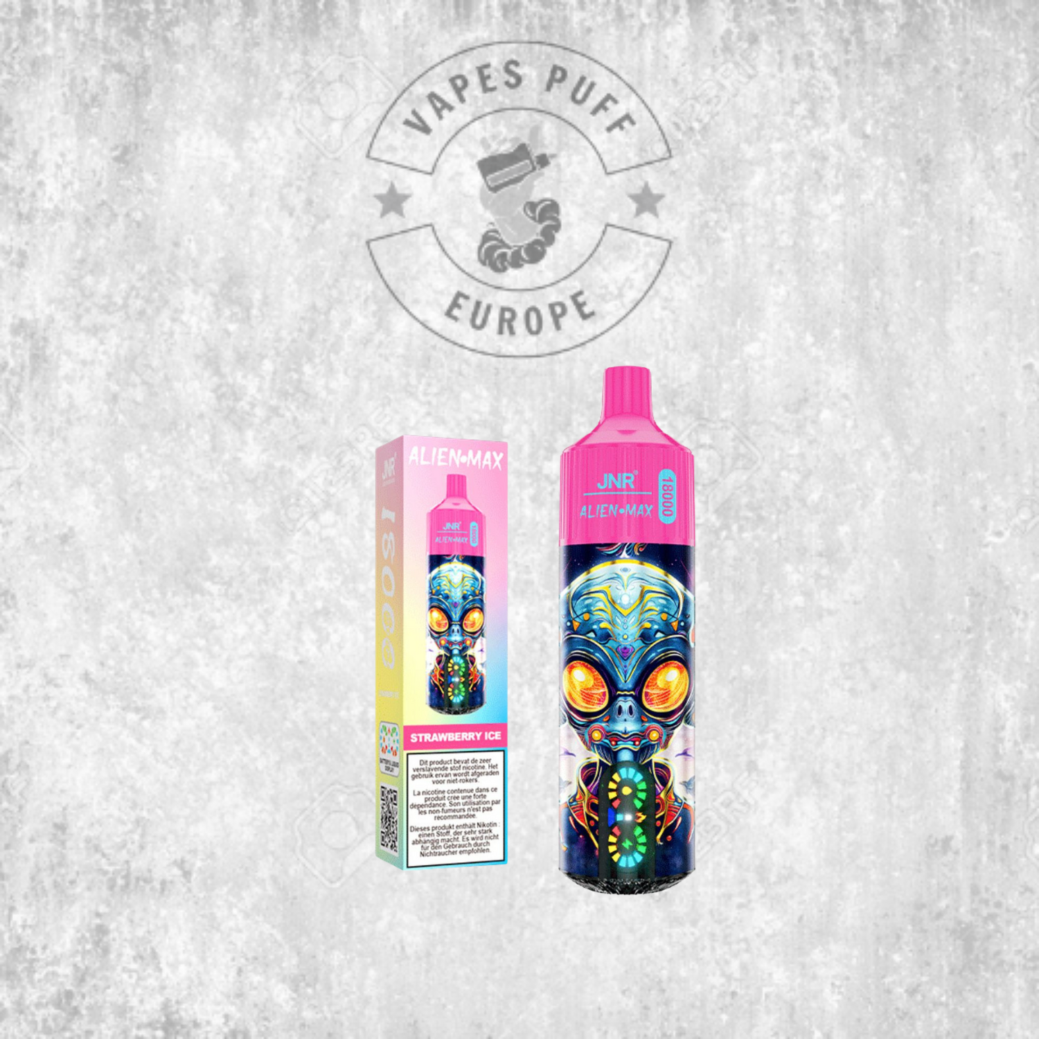 JNR - Alien Max - 18K - Puff Jetable / Disposable