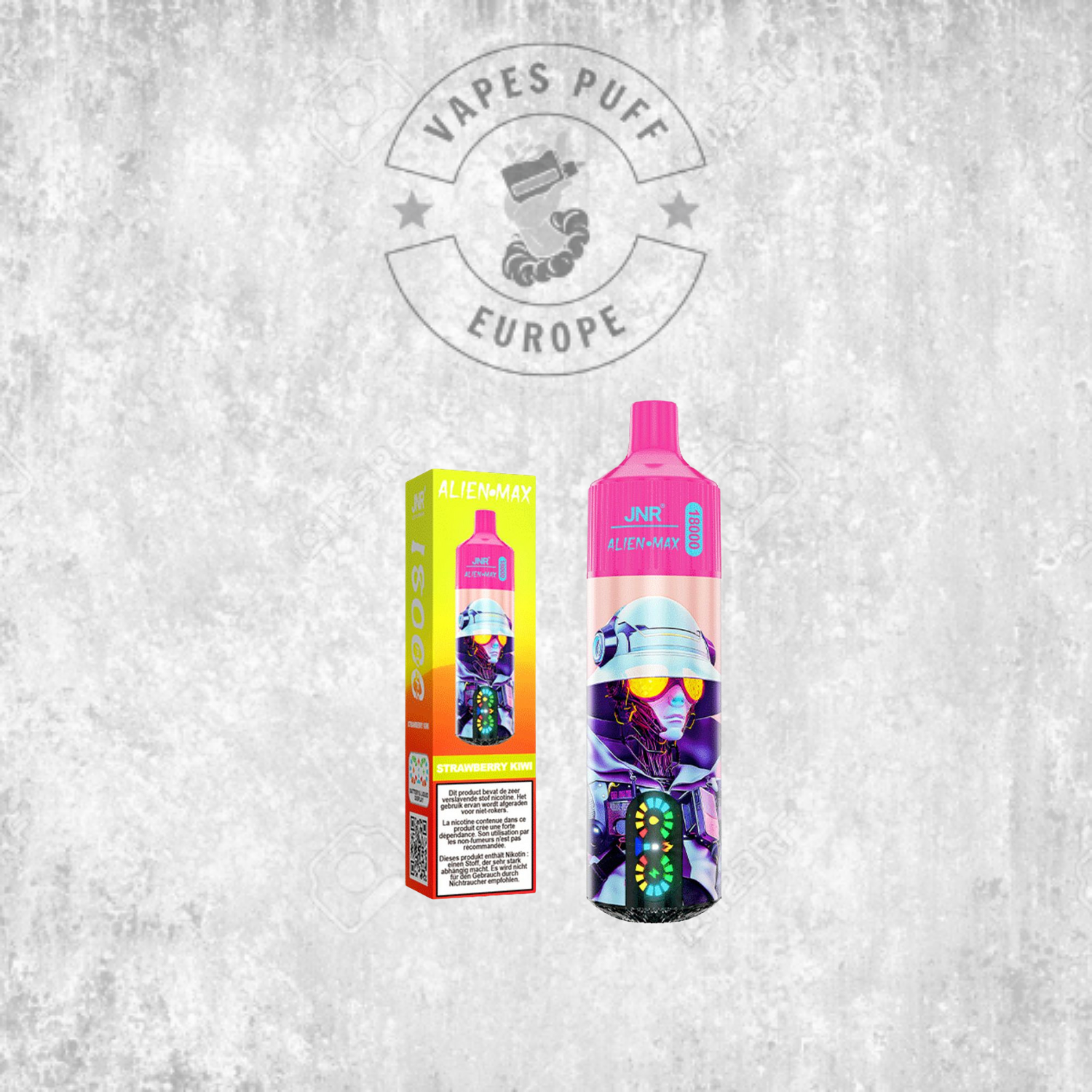 JNR - Alien Max - 18K - Puff Jetable / Disposable