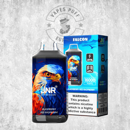 Puff JNR Falcon 16K Blackberry Red Raspberry Cigarette électronique jetable VapesPuffEurope