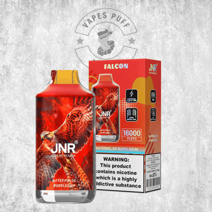 Puff JNR Falcon 16K Watermelon Bubblegum Cigarette électronique jetable VapesPuffEurope