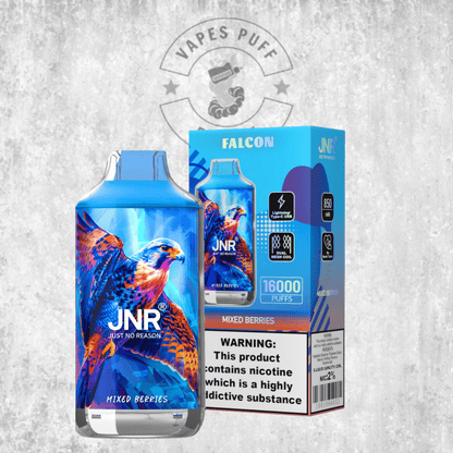 Puff JNR Falcon 16K Mixed Berries Cigarette électronique jetable VapesPuffEurope