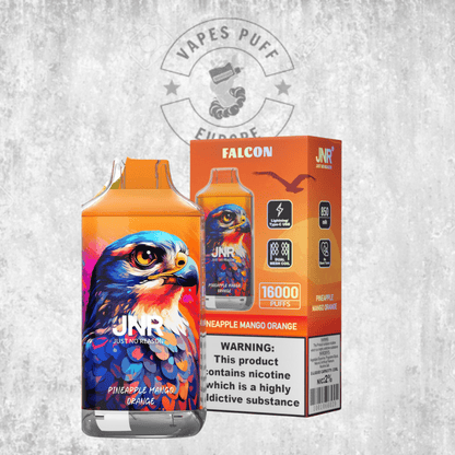 Puff JNR Falcon 16KPineapple Mango Orange Cigarette électronique jetable VapesPuffEurope