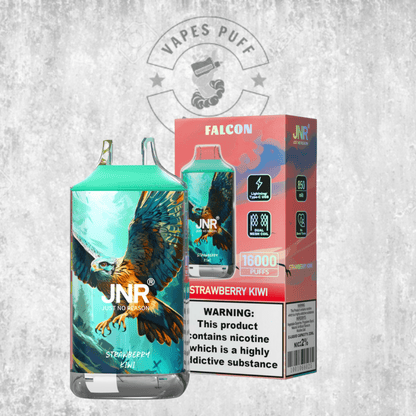 Puff JNR Falcon 16K Strawberry Kiwi Cigarette électronique jetable VapesPuffEurope