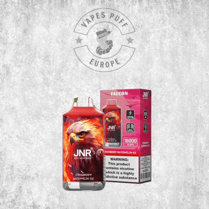Puff JNR Falcon 16K Strawberry Watermelon Ice Cigarette électronique jetable VapesPuffEurope