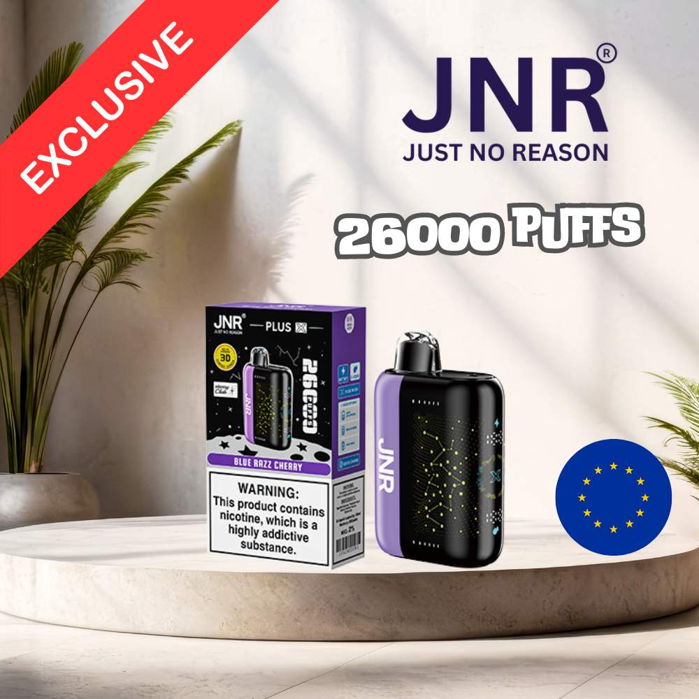 JNR - Plus X - 26,000 bouffées - Puff Jetable/Vape Exclusivité 🌍🚀