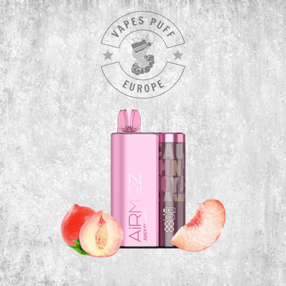 Puff AirMez 12K Juicy Peaches Cigarette électronique jetable VapesPuffEurope