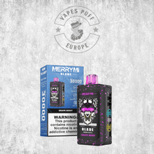 Puff Merry-Mi Blade 30K Grape Berry Cigarette électronique jetable VapesPuffEurope