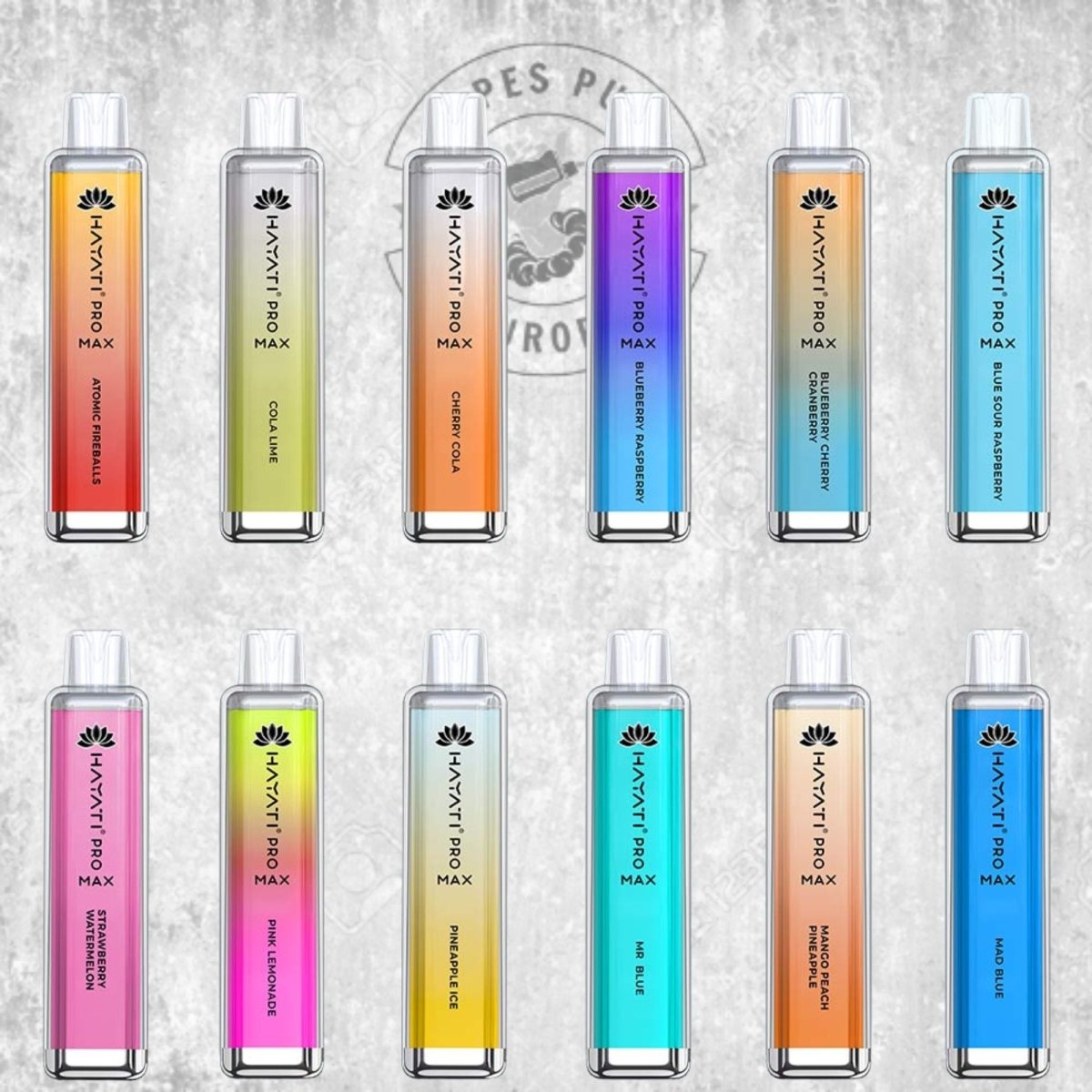 Puff Hayati Pro Max 4K 4000 puffs 0% Nicotine Illustration cigarette électronique VapesPuffEurope