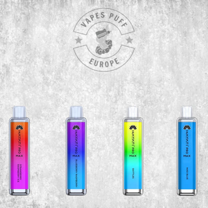 Puff Hayati Pro Max 4K 4000 puffs 0% Nicotine cigarette électronique VapesPuffEurope