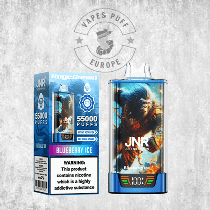 Puff JNR Rage Gorilla 55K Blueberry Ice Cigarette électronique jetable VapesPuffEurope