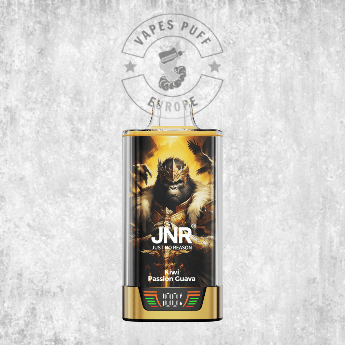 Puff JNR Rage Gorilla 55K Kiwi Passion Guava Cigarette électronique jetable VapesPuffEurope