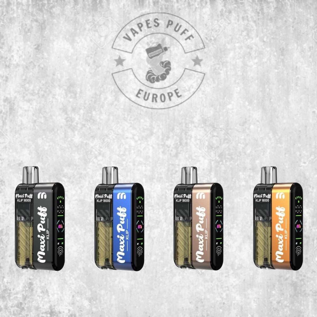 Puff Maxi Puff Kip 18K 0% Nicotine cigarette électronique VapesPuffEurope